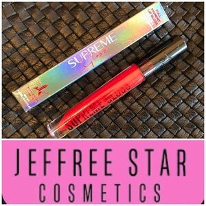 JEFFREE STAR - NWT Supreme Gloss Full-Pigment Lip Gloss/“Devil Horns” Lim. Ed.